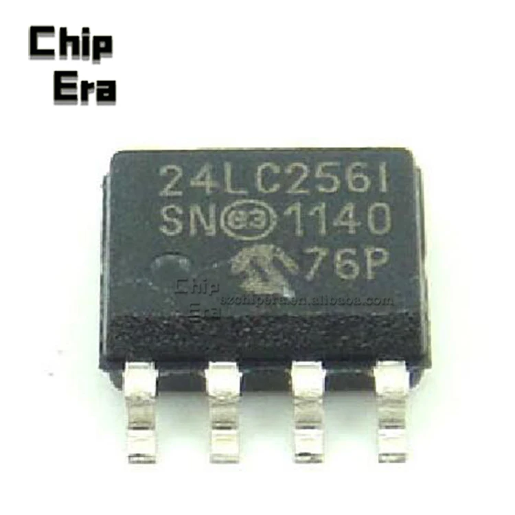Электронные компоненты 24LC256-I/SN 24LC256 SOP3.9 SOP8 SMD EEPROM I2C 256K