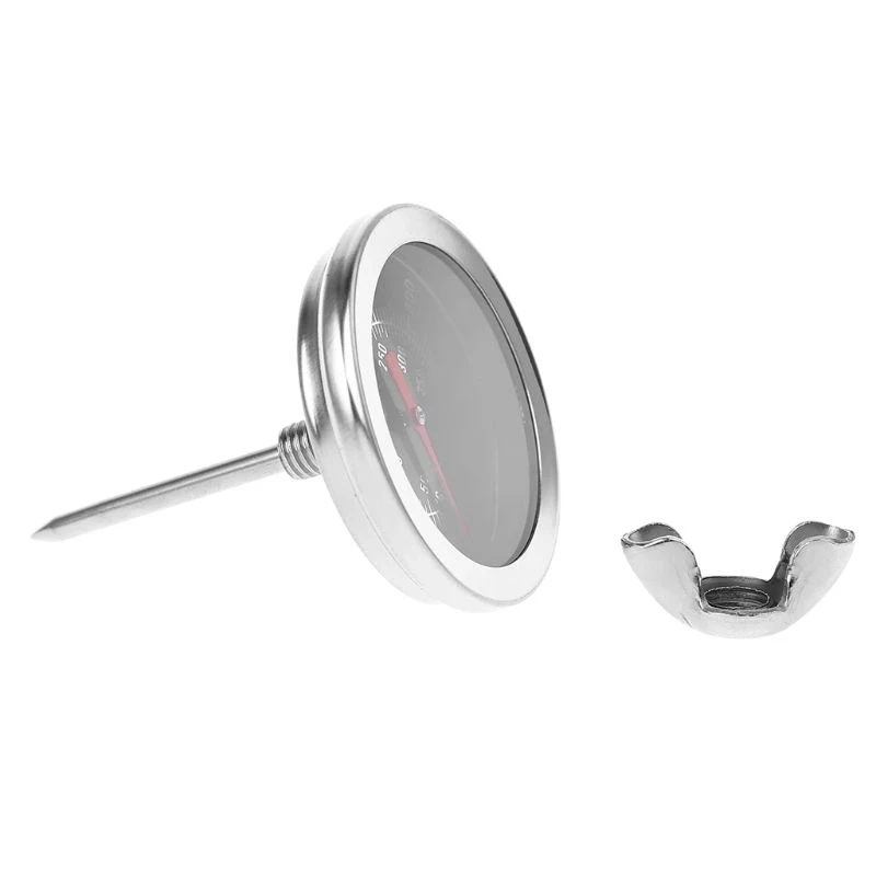 Stainless Steel Oven Thermometer BBQ Smoker Grill Temperature Gauge 50~350 Degree, 100 to 700 Degree