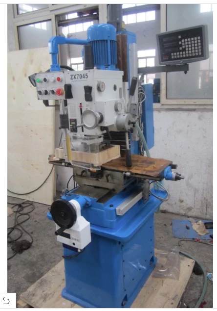 
ZX7045 DRILLING MILLING MACHINE WITH FOOT STAND 