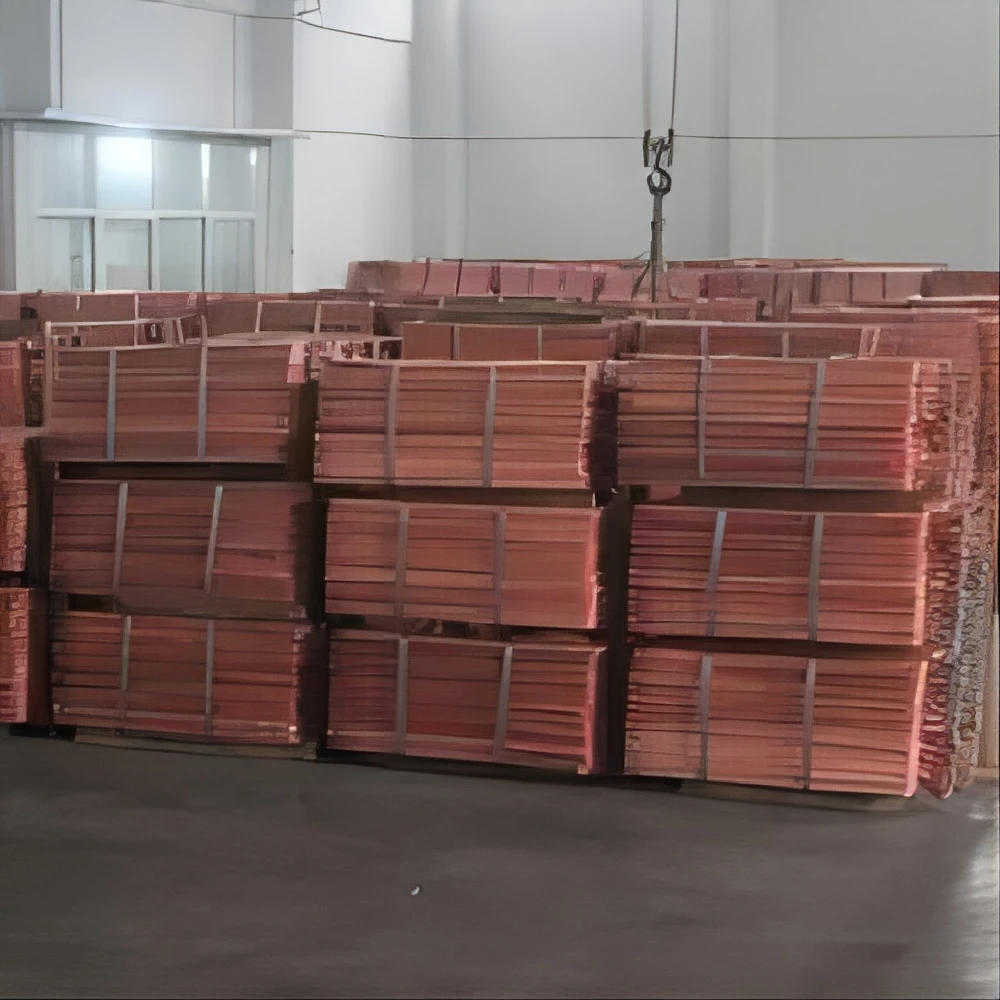 Copper Cathode Cathode Copper Cheap Price 99 99 Pure TIA Steel Belt Surface Plate Package Bundle Weight Level Origin Stable
