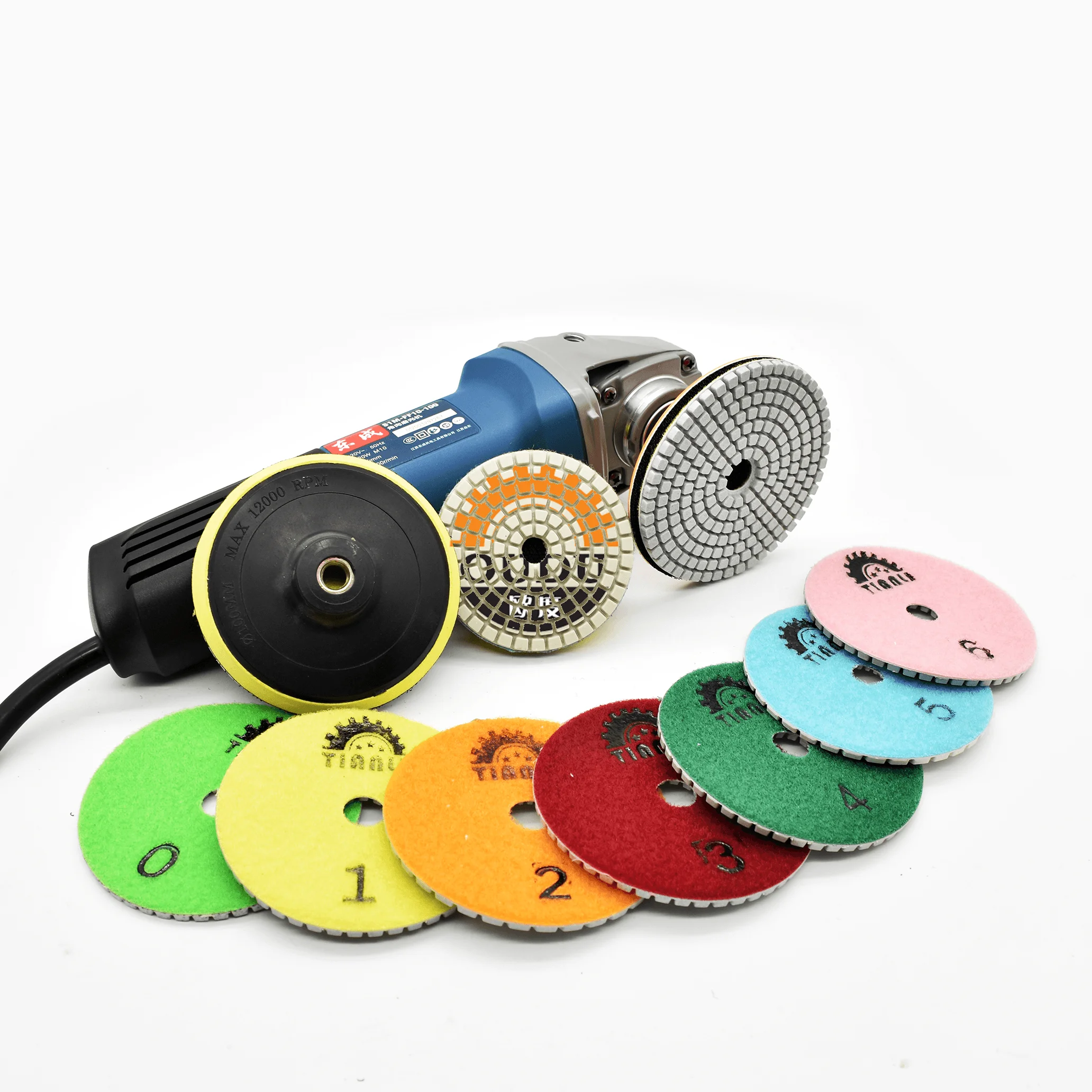 4 inch Wet diamond polishing pad for stone  grinding pad grinding disc Marble Grinding Tools