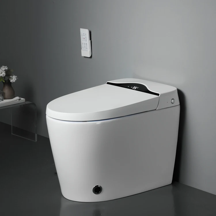 Новый Интеллектуальный керамический умный туалет с автоматическим открыванием и закрытием