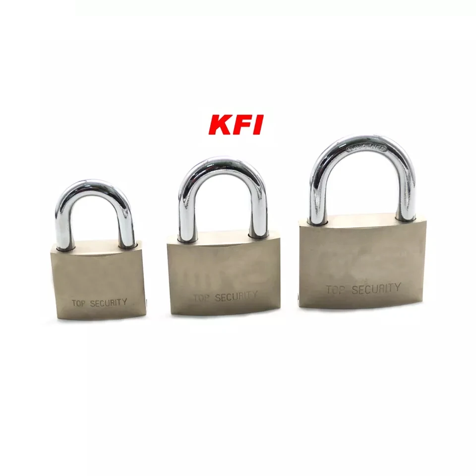 Factory price custom logo padlock with key
