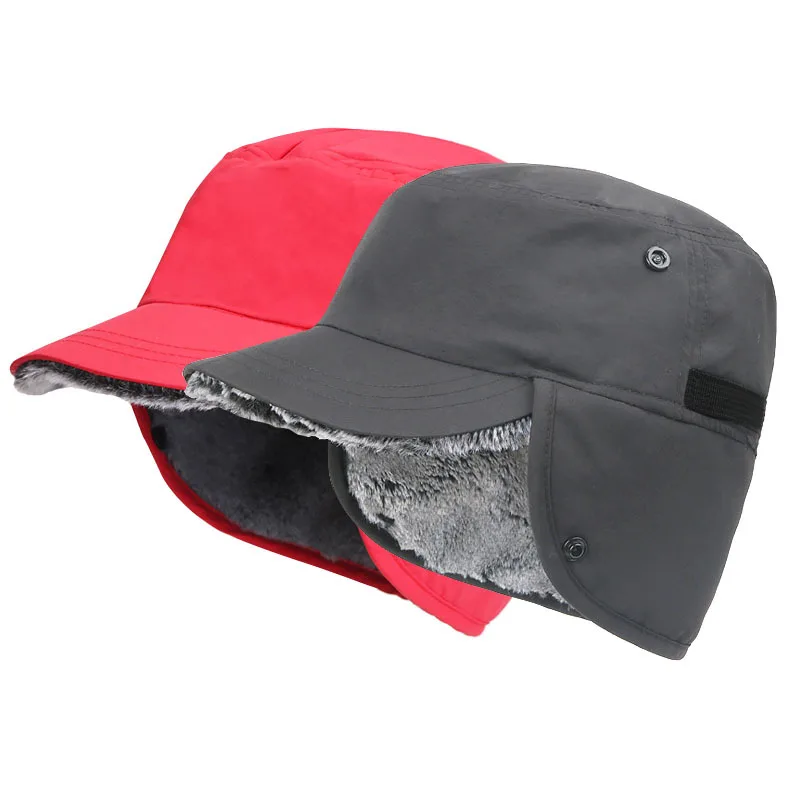 2022 New Design Popular Soft Faux Fur Ear Flap Hat Cap Winter Ski Trooper Trapper Hats For Men and Women