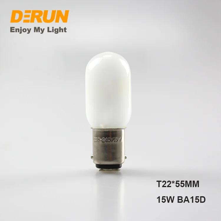 Factory BA15D Incandescent Bulb T20 T25 10W 15W Mini Incandescent Vintage Warm White Light Standing Lamp