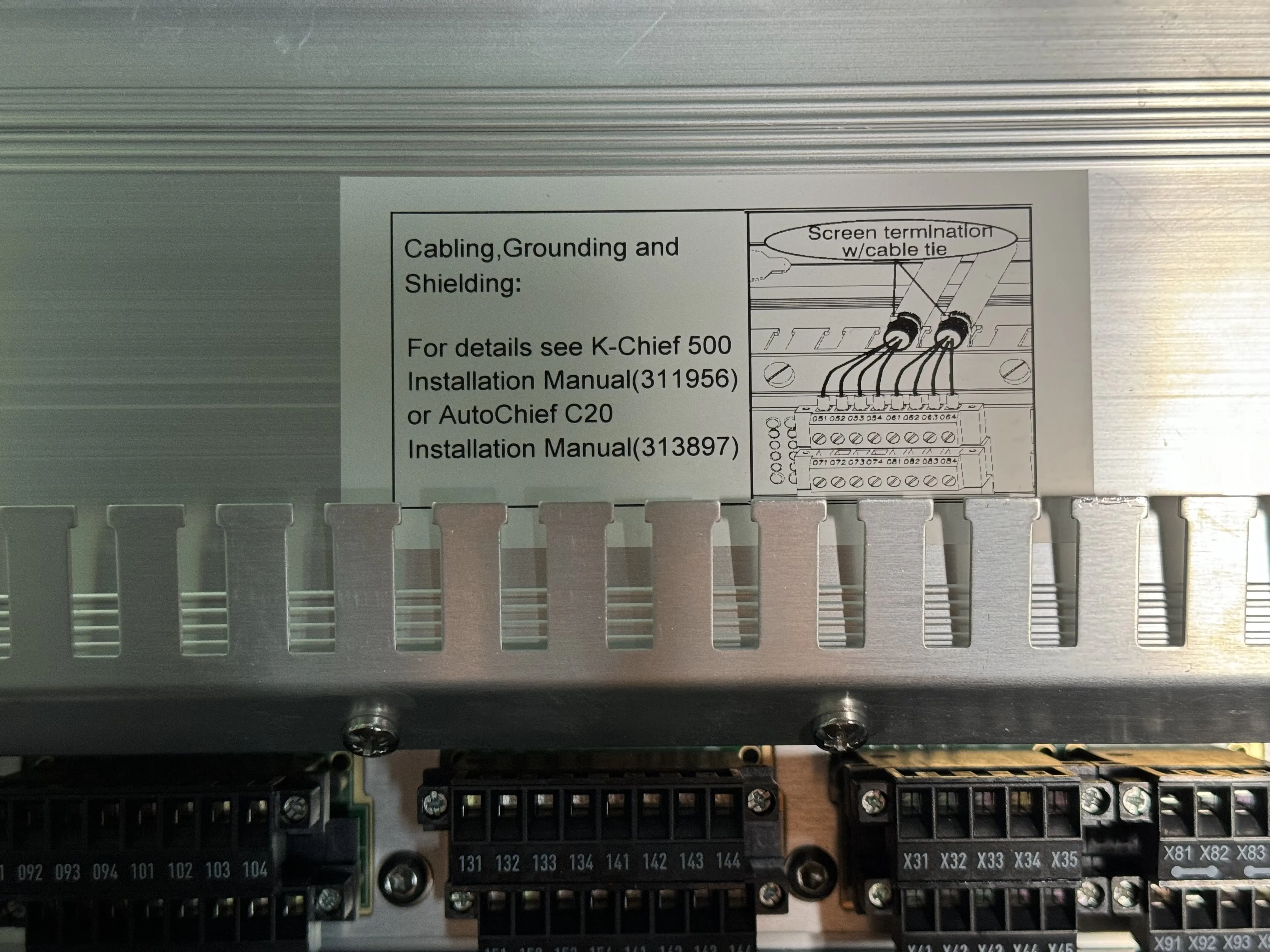 KONGSBERG RAI-16xe 329714 REMOTE ANALOGUE INPUT MODULE REV.D6