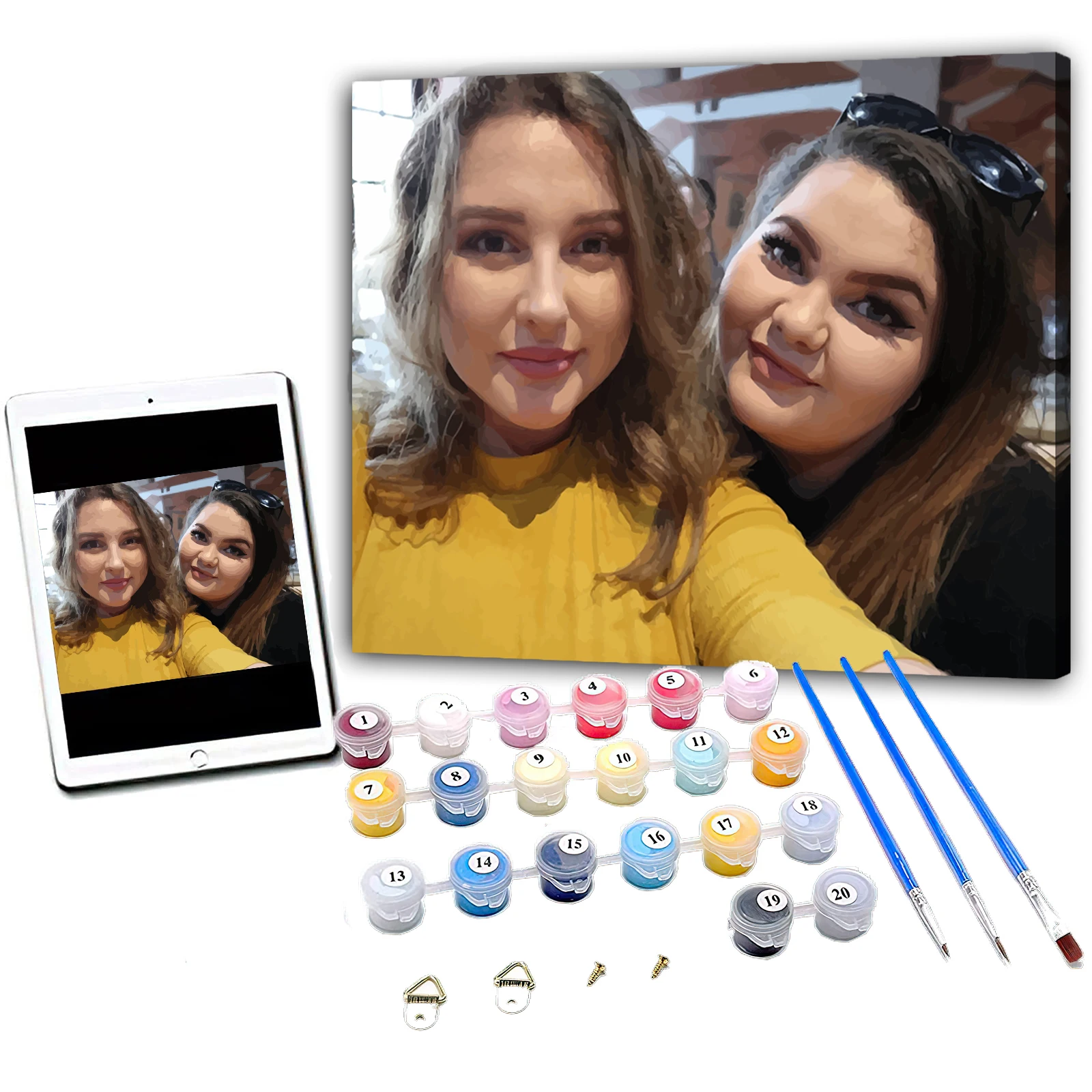 Dropshipping Paint By Numbers Custom DIY Paint by Numbers Oil Painting for Gifts and Home Decorations