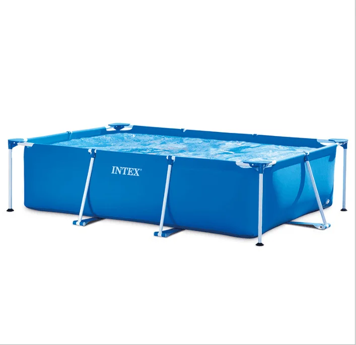 28270 piscina Intex swimming pool Outdoor piscine gonflable large family inflatable pool rectangular frame kids pool