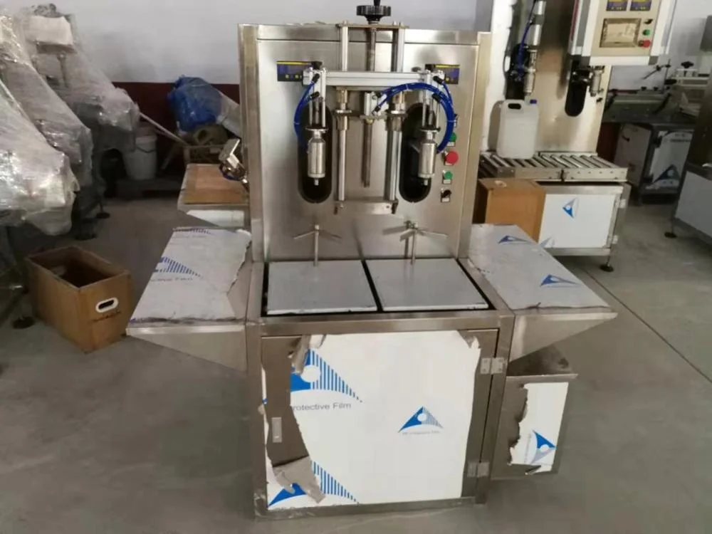Semi automatic engine/windshield washer fluid filling machine for car