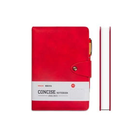 customization A5 B5 A4 simple sleeve core notebook skin-feeling sheepskin business notebook high-end gift notepad with buckle
