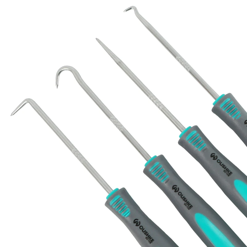 OUSHKE 4pcs/set Car Pick And Hook Set Automotive O Ring Oil Seal Gasket Puller Remover Craft Hand Tool Oil Seal Hook