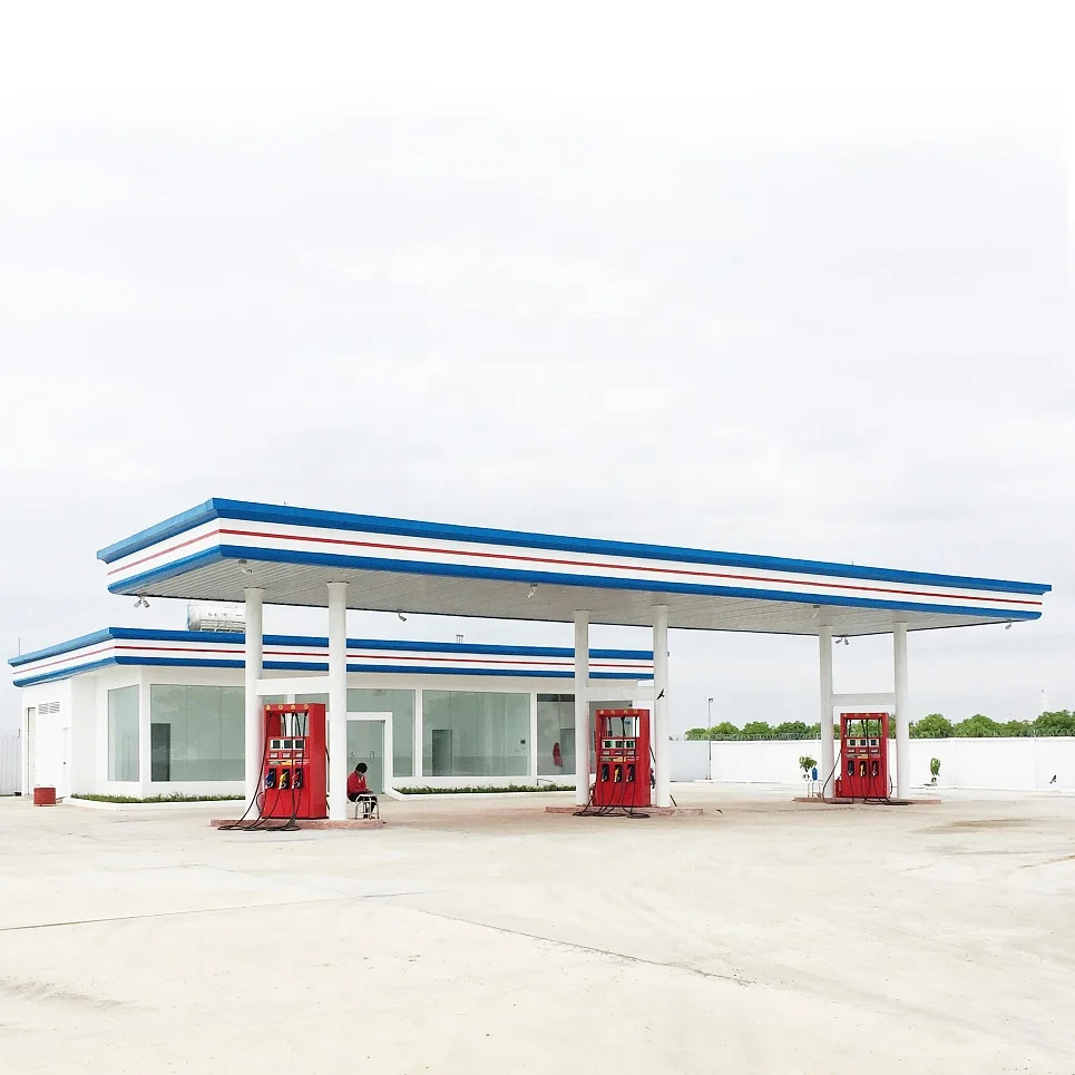 Used gas station canopy at a low cost for sale