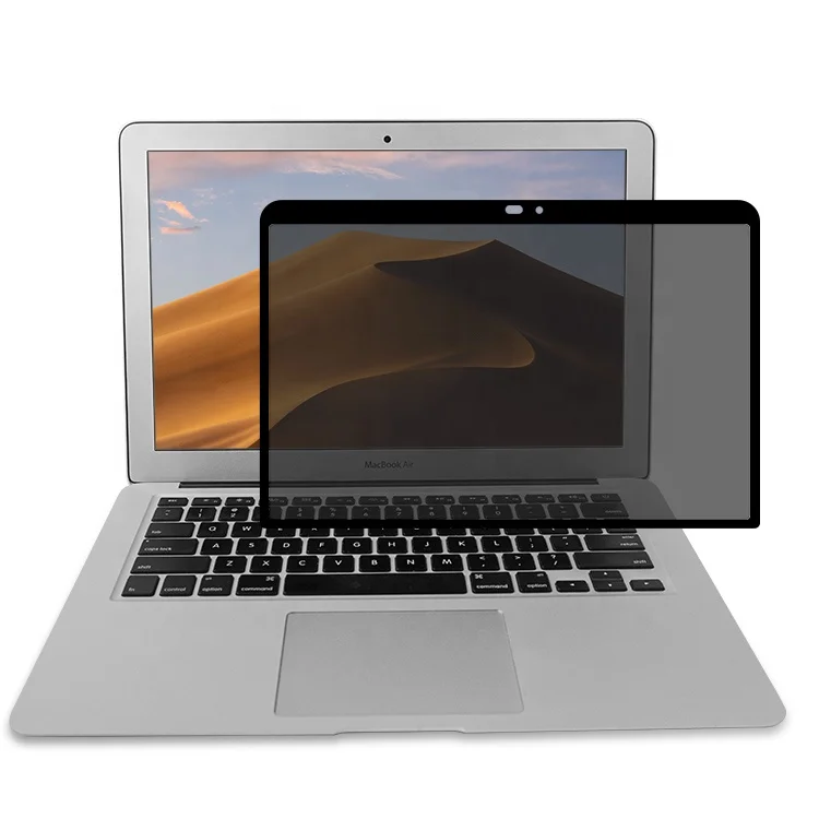 MRYES Wholesale 0.45mm PET Anti-SPY Privacy Laptop Tempered Glass Screen Protector For MacBook Pro 15.4 15.6