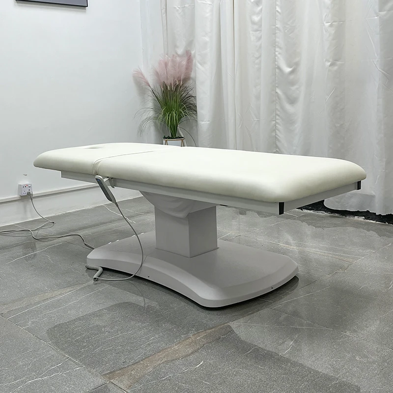 Wholesale Electric Beauty Spa 2/3 Electric Motor Adjustable Massage Table Lash Bed Pedicure Tattoo Beauty Chair