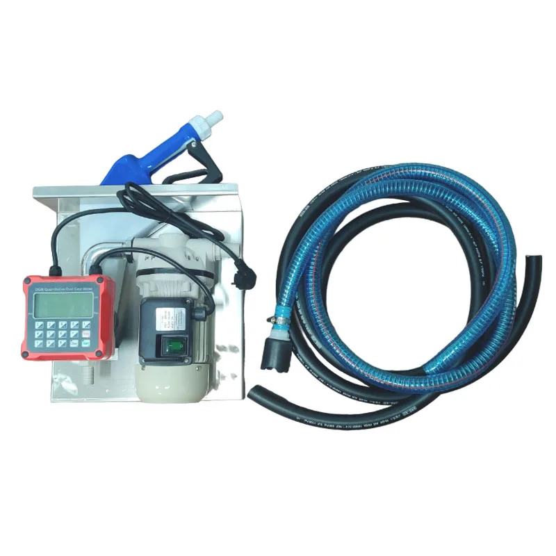 40L/min Large Flow Rate 12V 24V 220V Electric Preset Urea Water AdBlue Transfer Pump Kit with Nozzle Meter and Hose