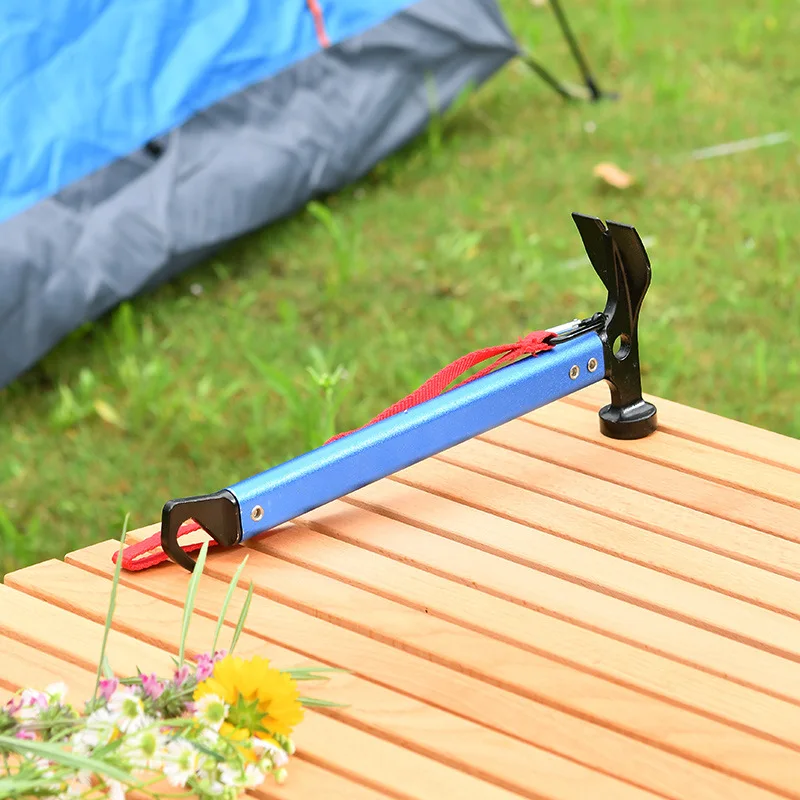 Camping Peg Survival Multi Tool Hammer Multitool Camping For Camping Hiking