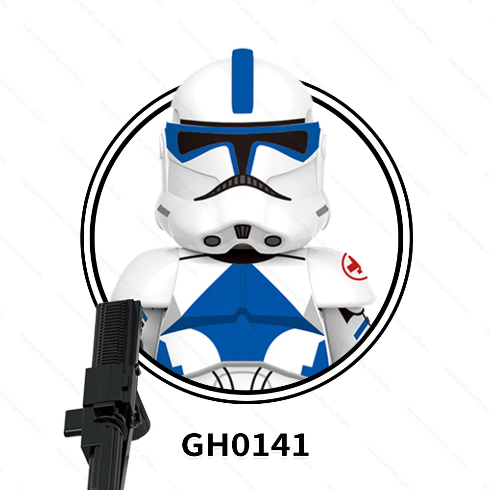 LEGUOGUO Space Wars gift Clone Trooper Droids Hardcase 212th Arc Trooper Building Blocks sets Toys for Kids child gift G0118