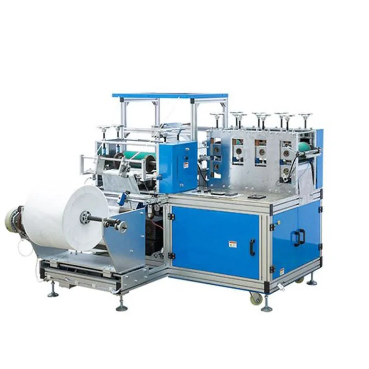 Автоматическая машина для производства одноразовых пластиковых нетканых бахил