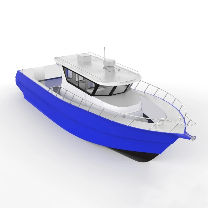 Конструкция внутреннего двигателя Poseidon 36 футов 11 м сварной коммерческий алюминиевый центральный салон рыболовная лодка спортивный круизер