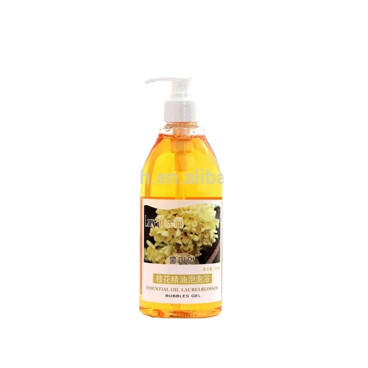 Moisturizing and Perfumed essential oil bubble shower gel
