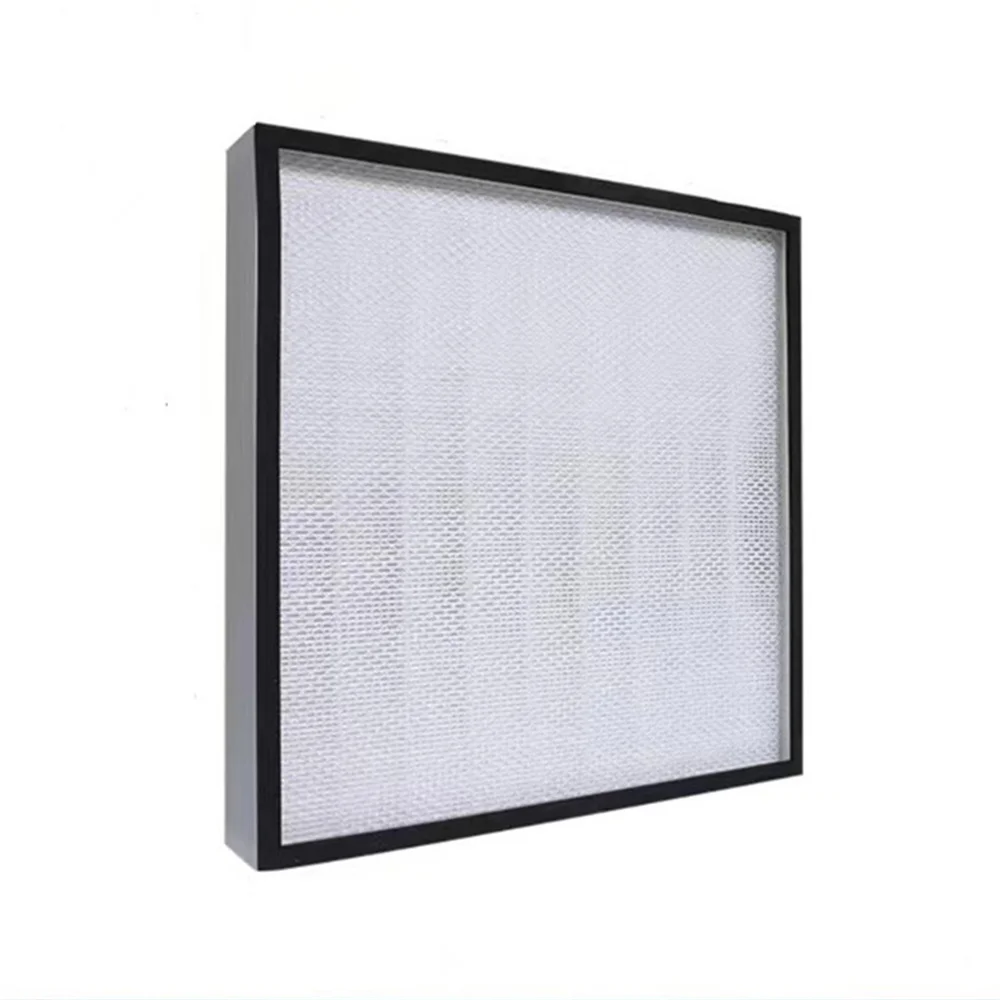 Factory Dust Free Room H13 H14 Frame Aluminum Separator High Temperature Hepa Filter Air Filters
