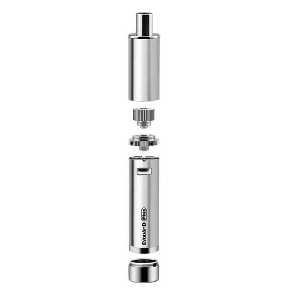 
Powerful Yocan Evolve-D Plus dry herb vaporizer pen with huge heating chamber and dual-function mouthpiece 