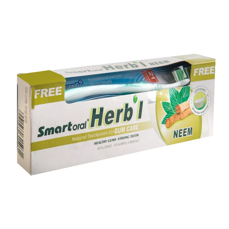 
Free Sample Available OEM Cheap whitening High Quality Herbal Toothpaste 
