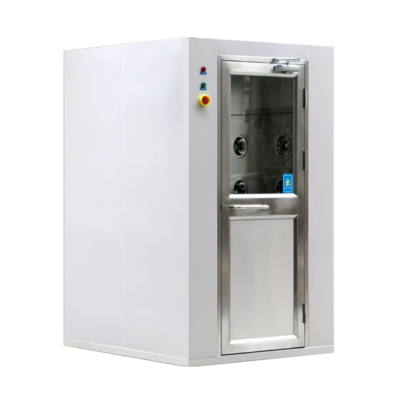 Stainless Steel Air Lock Sliding Door Air Shower For Clean Room