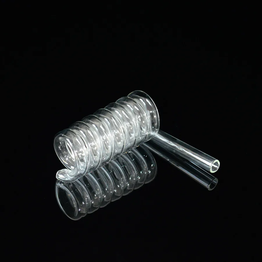 HF Factory Wholesale Customized Sprial Quartz Tubes