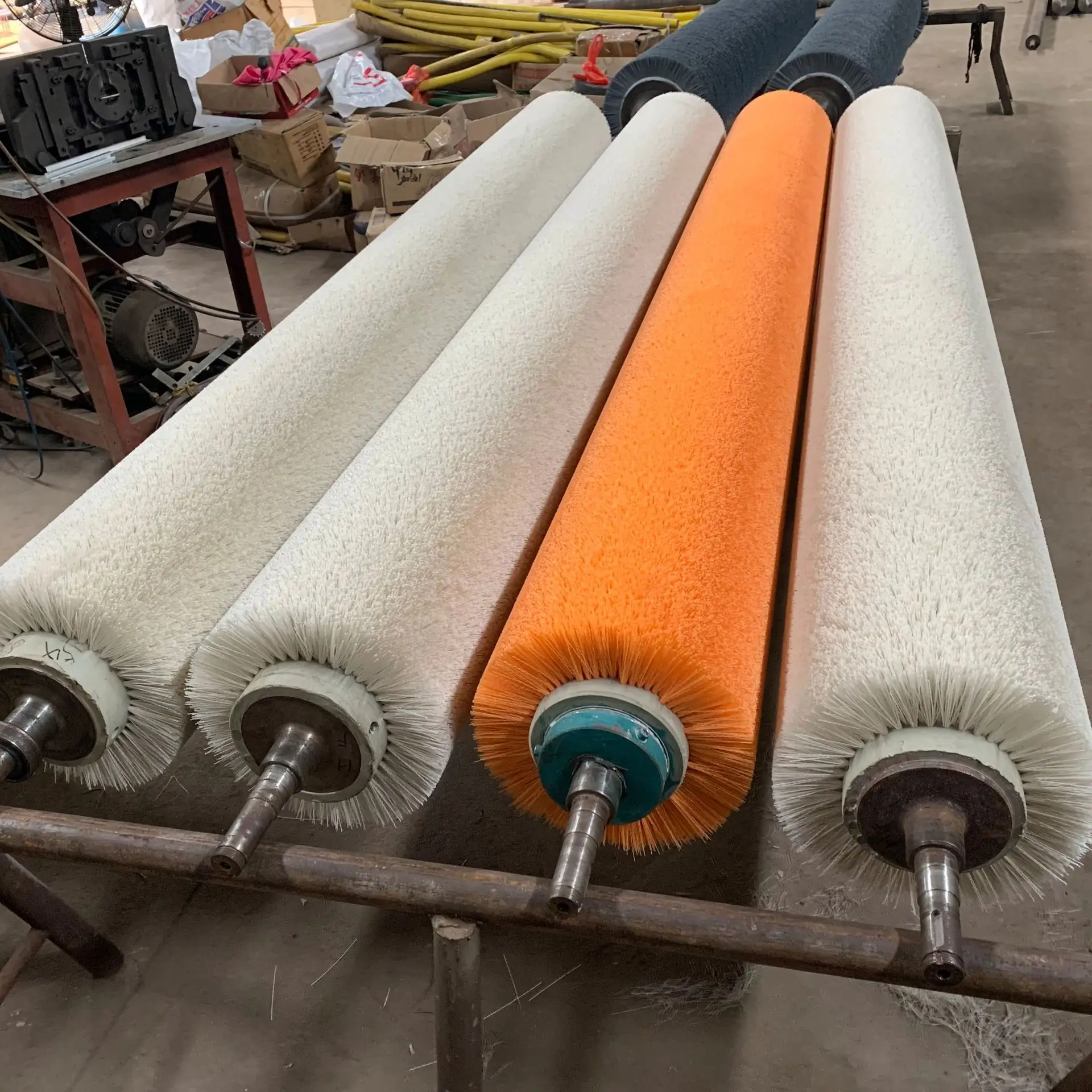 Customized Industrial Wire Brush Roller for Metal Industry