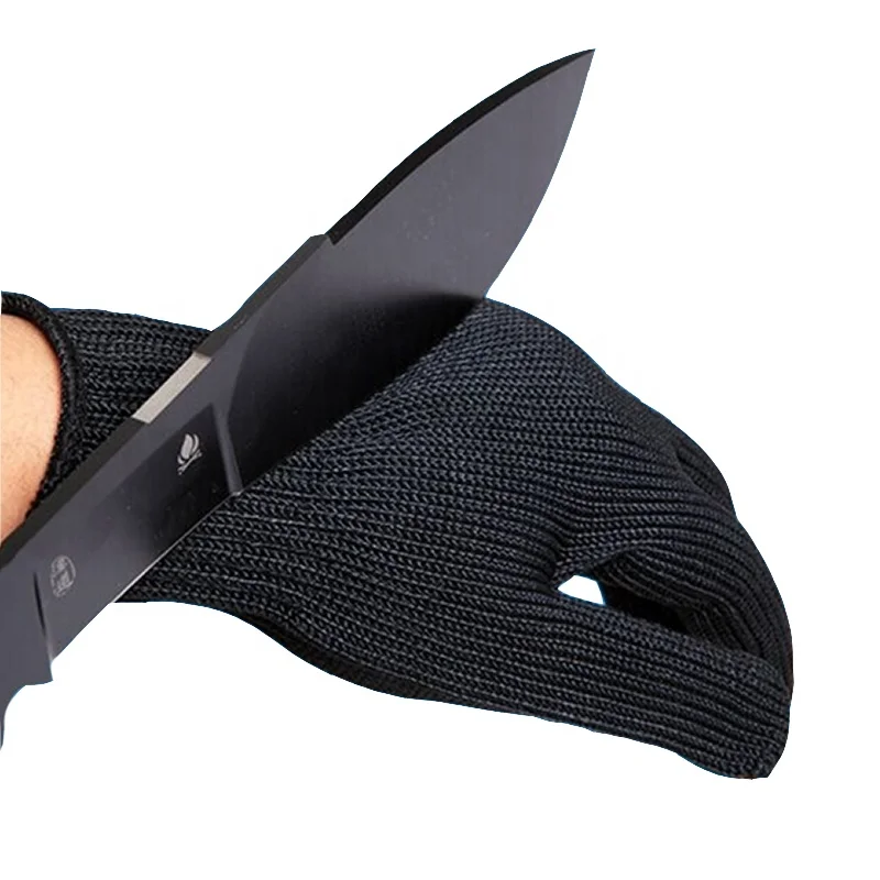 High qualityProof cut Protective Stainless Steel Wire Safety Gloves Cut-resistant Metal Mesh Butcher Anti-cut breathable gloves