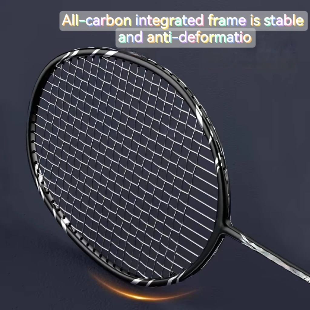 Hot sale low price full carbon ultra-light sound crisp hard-resistant non-slip professional grade racket