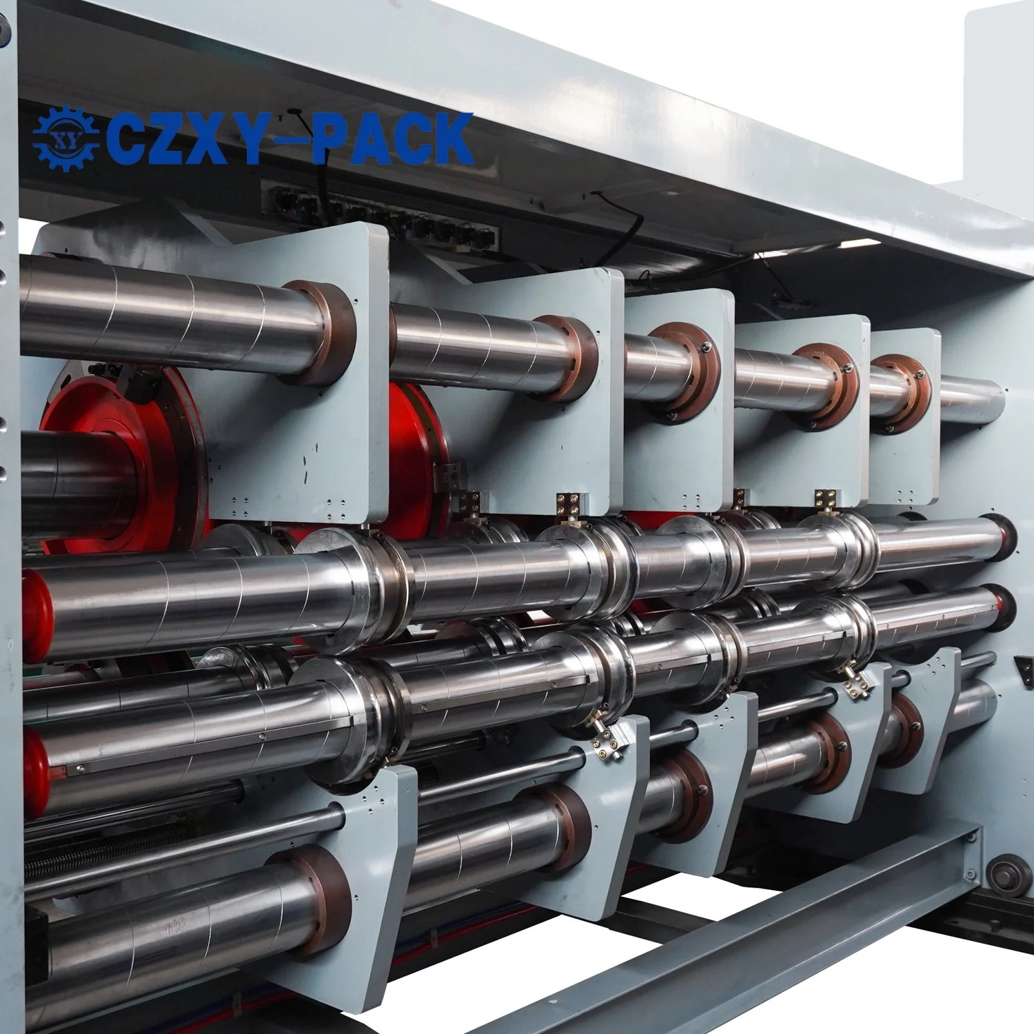 Carton box printing slotting die cutting machine auto slotting machine corrugated cardboard box intelligent slotter