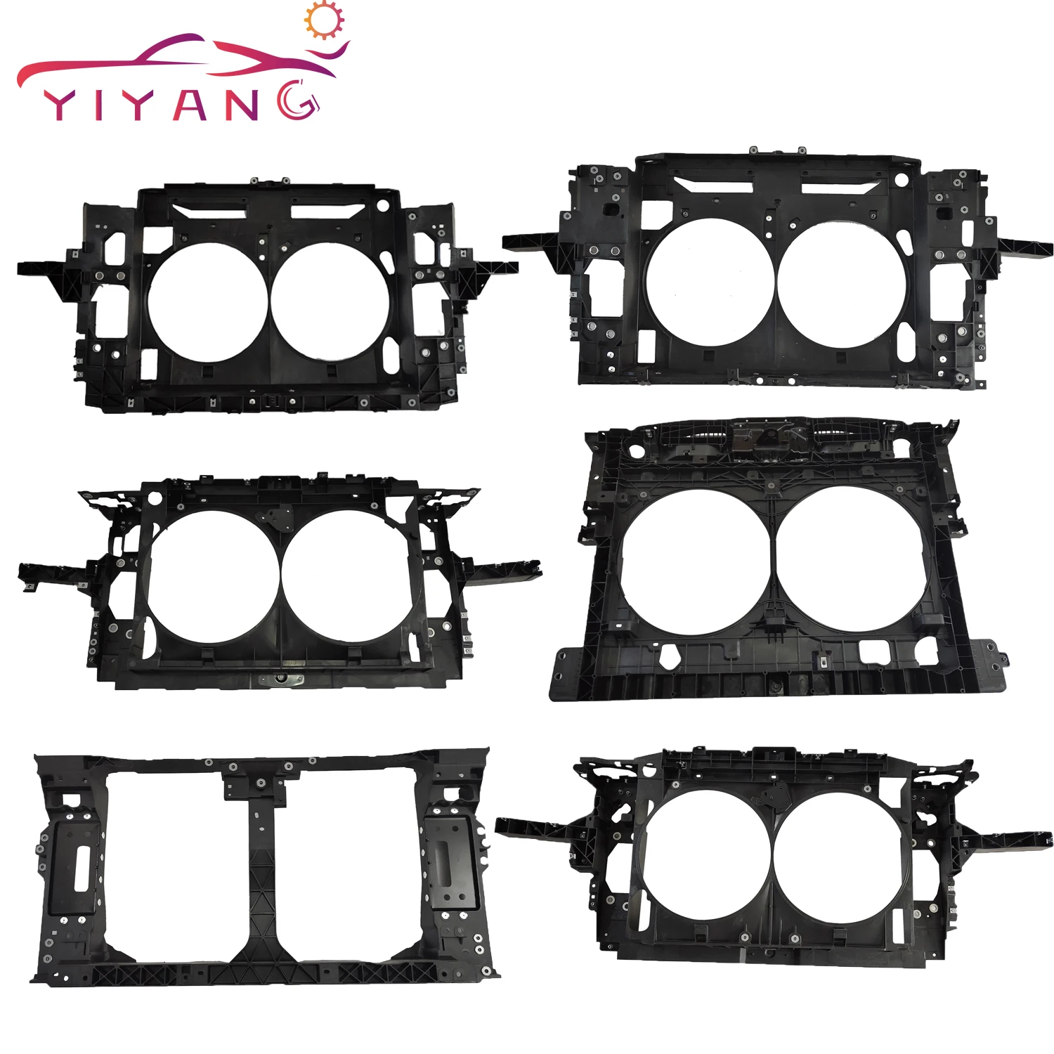 Car spare parts radiator support auto accessories water tank frame radiator frame for infiniti q50 g37 q60 fx35 qx70