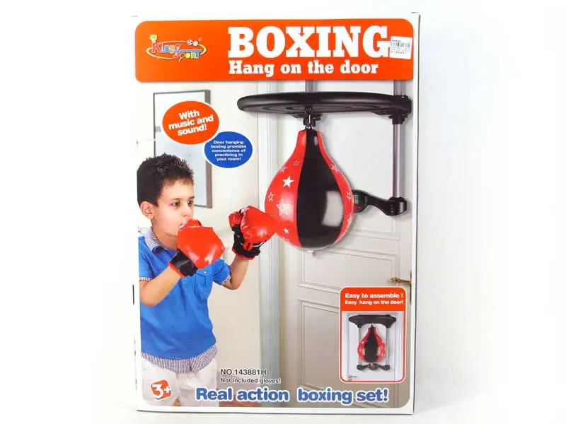 Jinming Children sport toys game boxing speed ball punching hanging punching boxing toys set