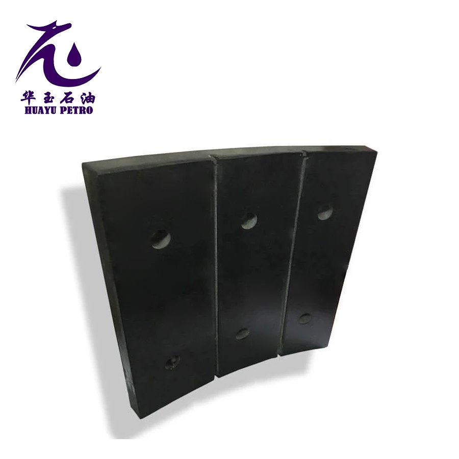 Drawworks spare parts Brake Pad for drilling and workover rigs