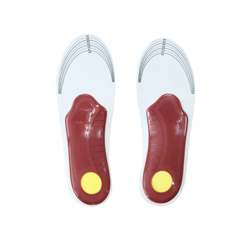 Flat foot correction insole, arch support insole, pain relief and corrective insole