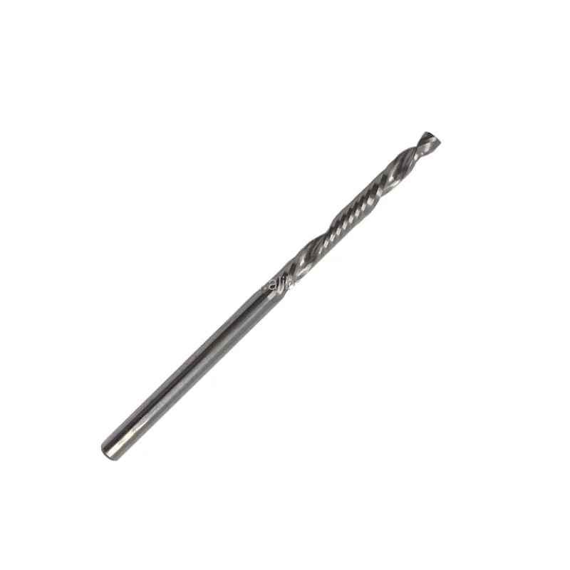 Лидер продаж фрезы с ЧПУ DJTOL one flute вверх и вниз Спиральные Биты (серия AA)