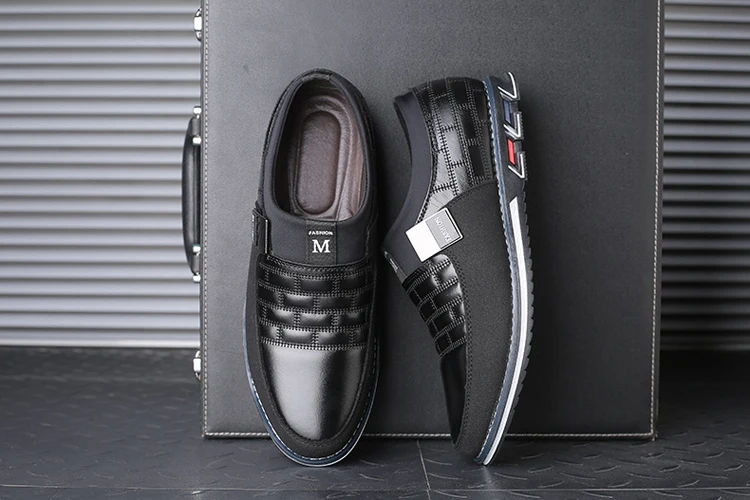 Latest Design Fashion Sneakers Low Price Boys Sneaker Brown Black Blue Color Casual Shoes For Men