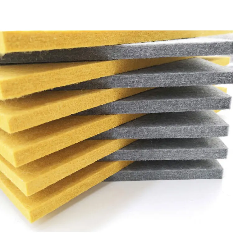 100% polyester felt sound-absorbing board sound insulation board PET Felt Acoustic Board Soundproof Wall Panels