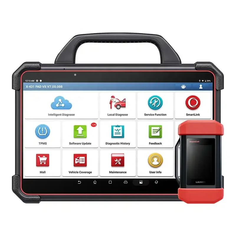 Launch X431 PADVII Automotive Code Reader Online Computer Diagnostic Instrument for Fault Reading OBD Detection Remote Diagnosis