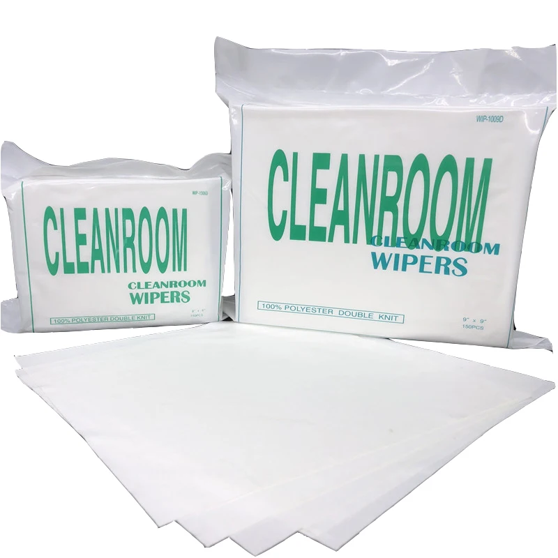 cleanroom wipers antistatic 100% polyester rolled cleanroom wiper