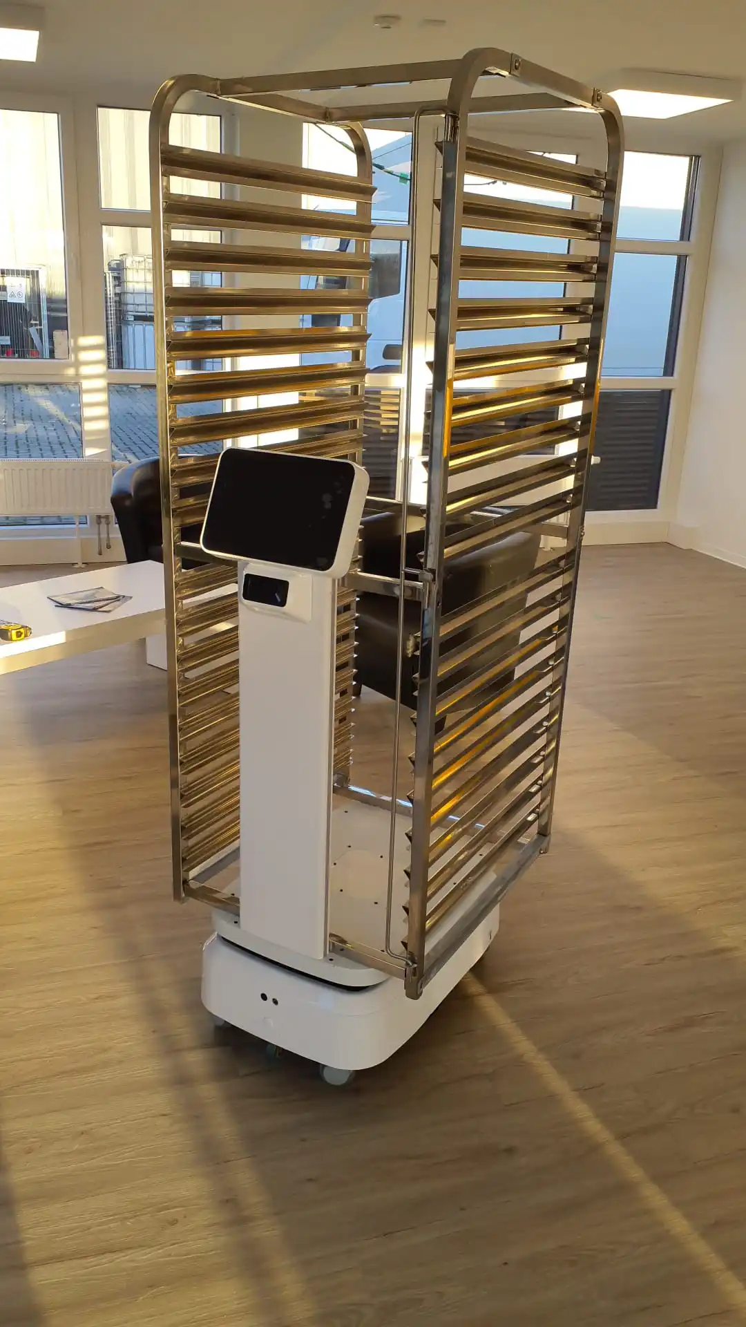 Driverless Wheeled Mobile Handling Robot Chassis Support Secondary Development Commercial Service Robot AGV AMR Robot