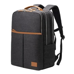 Big Storage Independent Design Safe Promotional Soft Belt Comfortable Men Business Backpack With Laptop Compartment