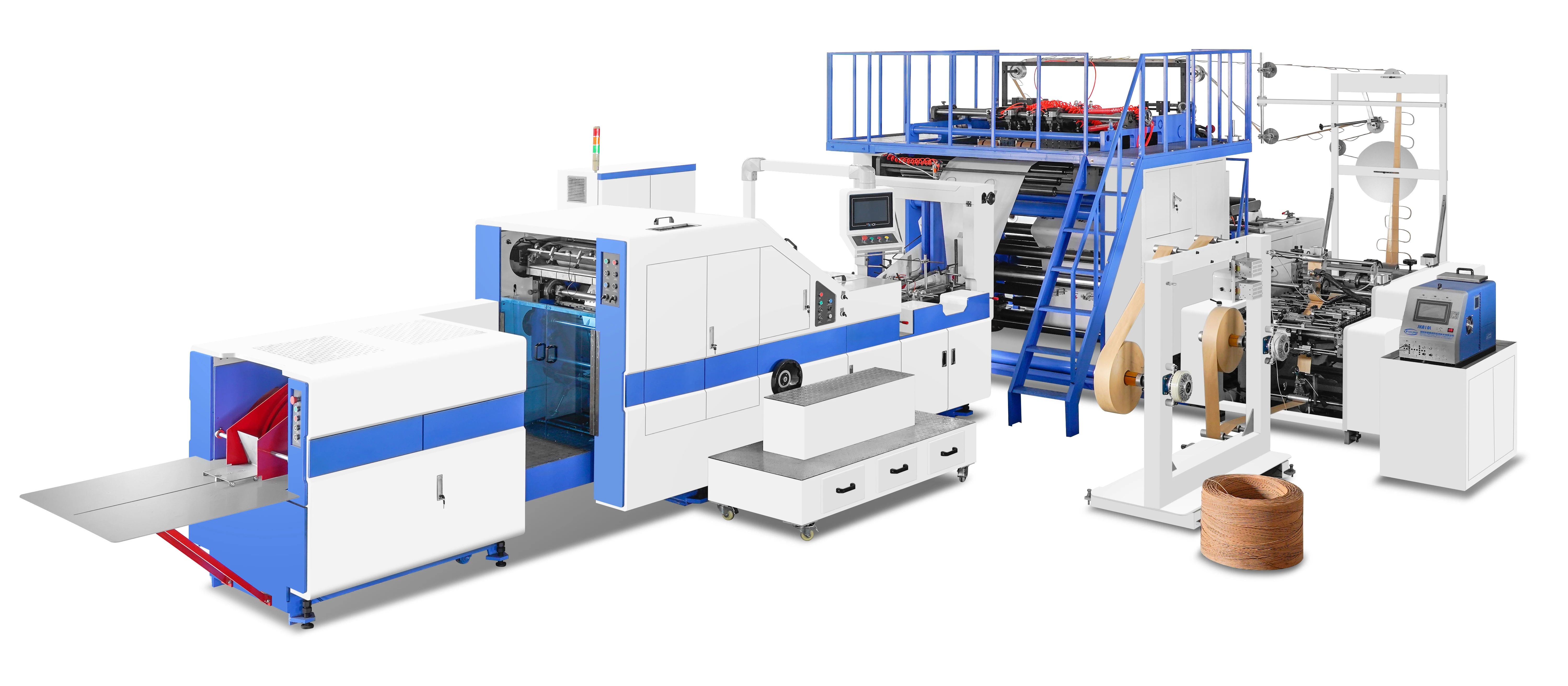 2022 zhuxin brand square bottom paper bag machine