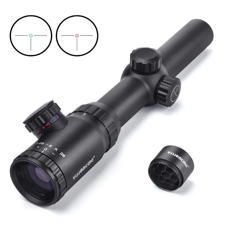 Visionking 1 25-5x26 ИК охотничий прицел 30 мм с тремя контактами