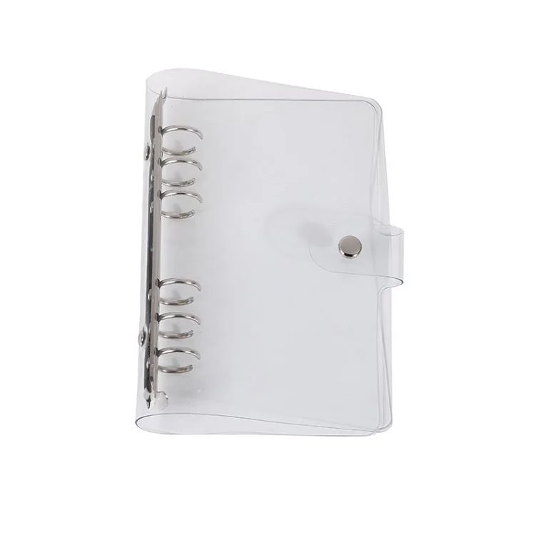 Wholesale PVC A5 A6 A7 Cover Waterproof Planner 6 Ring Binder Folder