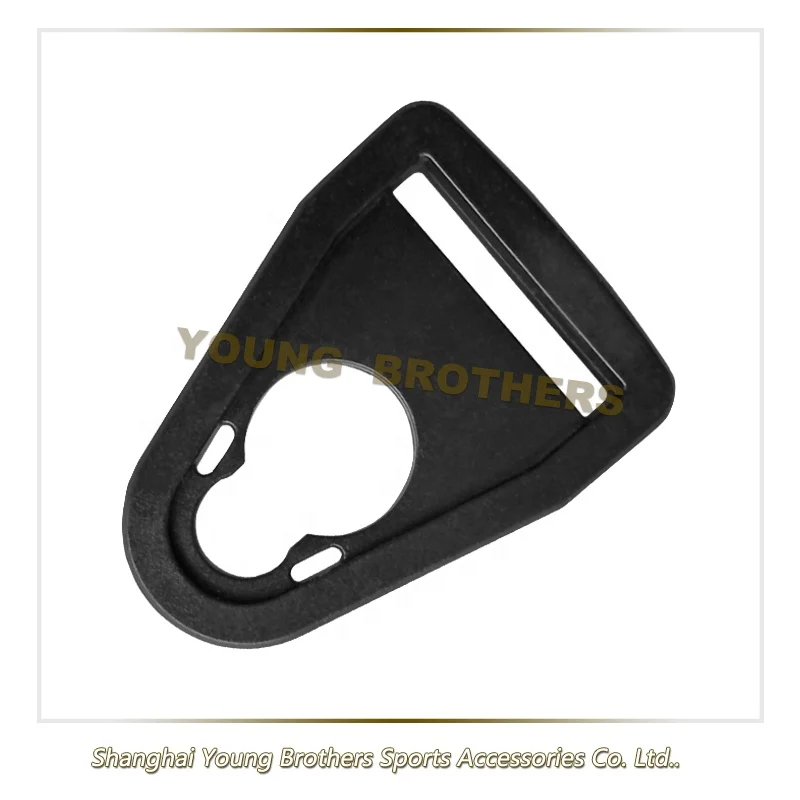 High Quality Plastic Adjustable Power D Ring Buckles for Backpacks or Suitcases