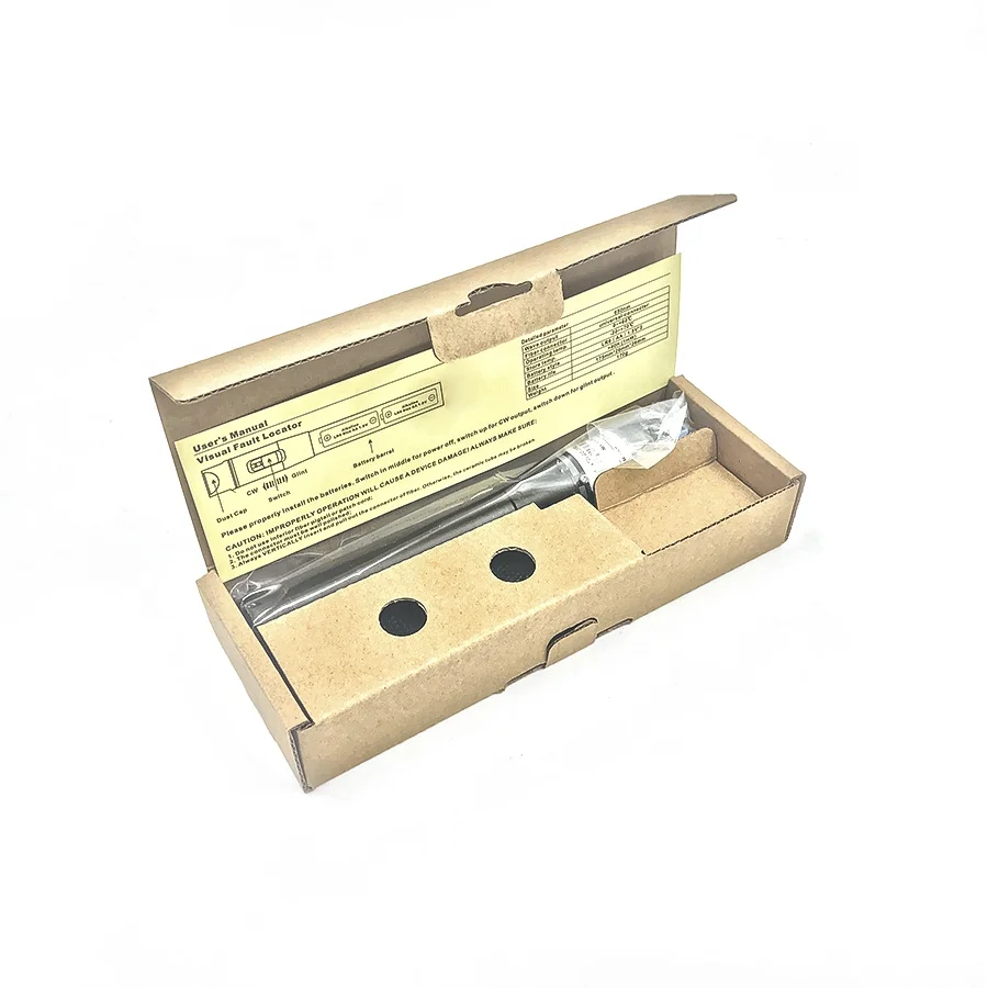 ST816B Fiber Optic Cable Tester Tool Red Light Source 5-30mW Visual Fault Locator Cable Fault Finder VFL 5/10/20/30km VFL