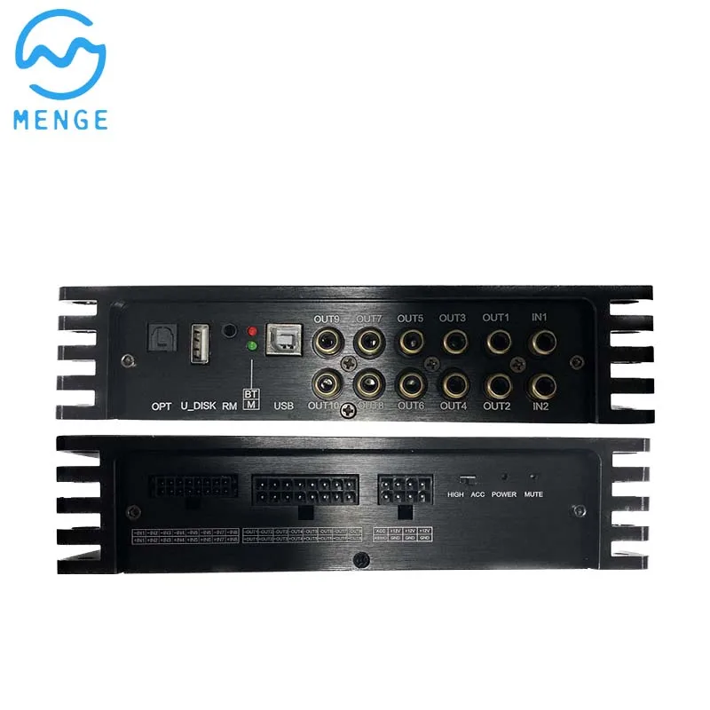 car audio 8 in AMP 10 out DSP of Car Audio Dsp Amplifier